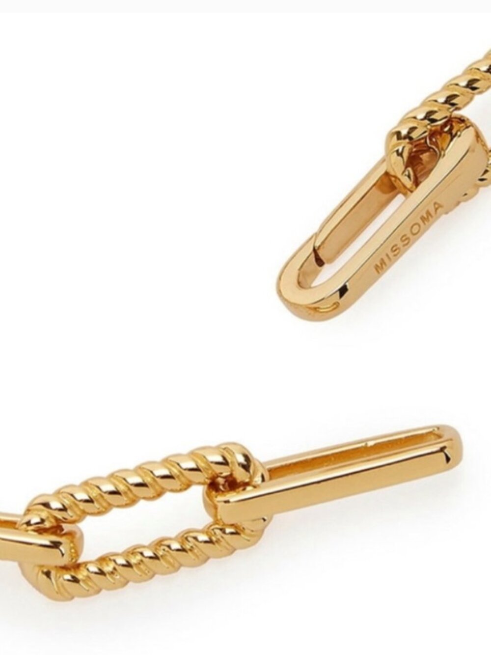 Missoma Coterie 18k Gold Plated Link Chain Necklace - Picture 3 of 7